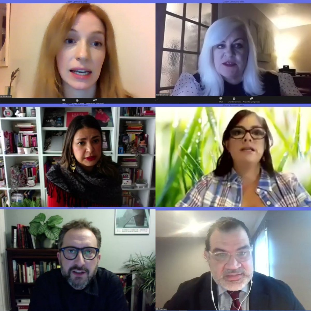 ICEE_ICOM's tweet photo. 👏What a great "Special Session: Touring Exhibitions during a Worldwide Pandemic" on the first day of 2020 ICOM ICEE Virtual Conference.
🖼️We talked about  the challenges, risks and opportunities of touring international exhibitions during a pandemic.
#museums #ICEEVirtual https://t.co/89dHdwGMrE