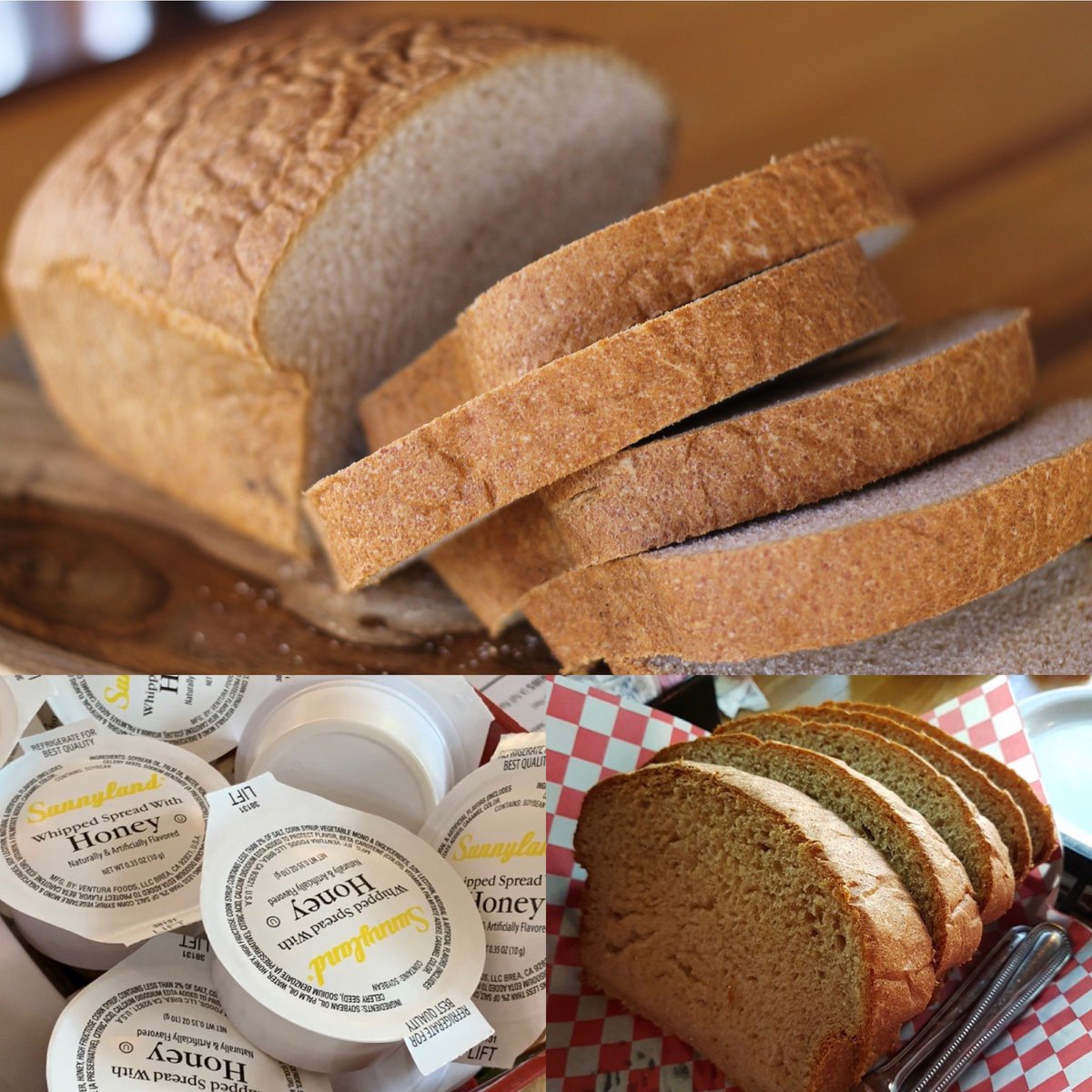 countylinelake's tweet photo. It’s National Bread Day! Have you tried our homemade? It’s baked fresh everyday. Served warm with honey butter in the side.
#nationalbread #homemadebread #freshbread #honeybutter #freshbakedbread #atxtreats #bbqlovers #yummy #delicious #atxfoodie #deckdining #bbqwithaview #atxbbq https://t.co/VGO28cMyAI