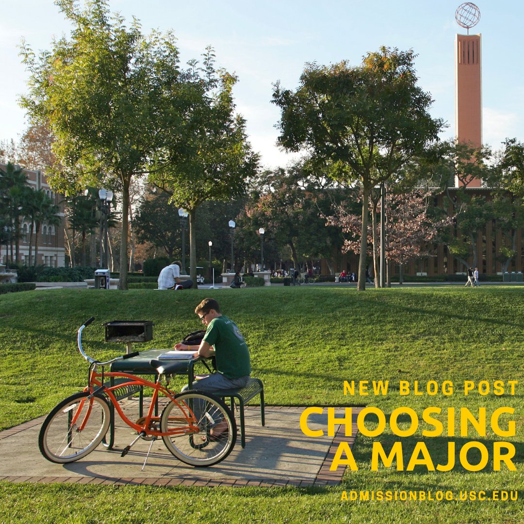 USC Admission on Twitter: "Students cannot apply to @USC as “Undecided