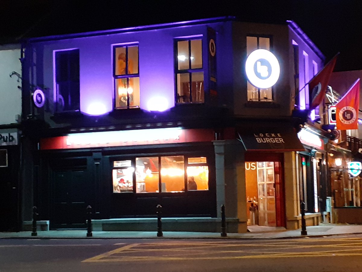 The guys at Locke Burger brighten up a bridges walk