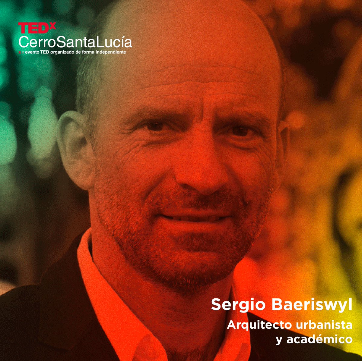 TEDxCSL's tweet photo. ¡Seguimos sumando oradores al evento #COUNTDOWN2020CL🌎!  El próximo 10 de diciembre, nos acompañará Sergio Baeriswyl, urbanista ganador del Premio Nacional de Urbanismo de Chile 2014. ¿Qué esperas? ¡Inscríbete ya! 💥 https://t.co/foedqyxH3l https://t.co/RqNYW1ZzlT