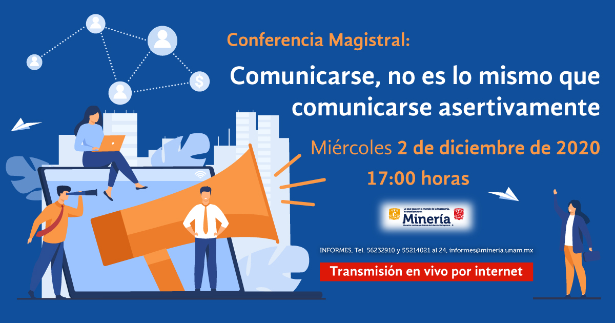 #SabiasQue los componentes necesarios para alcanzar un nivel adecuado de #ComunicaciónAsertiva se aplican junto con un análisis de integración de herramientas que favorecen el desarrollo de la competencia de #comunicación efectiva. Registrate al #webinar. ow.ly/yuYW50CiigI