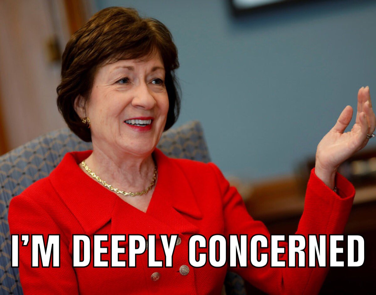 IDLIVA's tweet photo. I’m very “concerned” about #SusanCollins win in Maine.🤔

Did #LadyG make the same “call” to their Sec. of State like he did #BlueGeorgia’s?🤔
#RecountMaine https://t.co/se8ropcxah