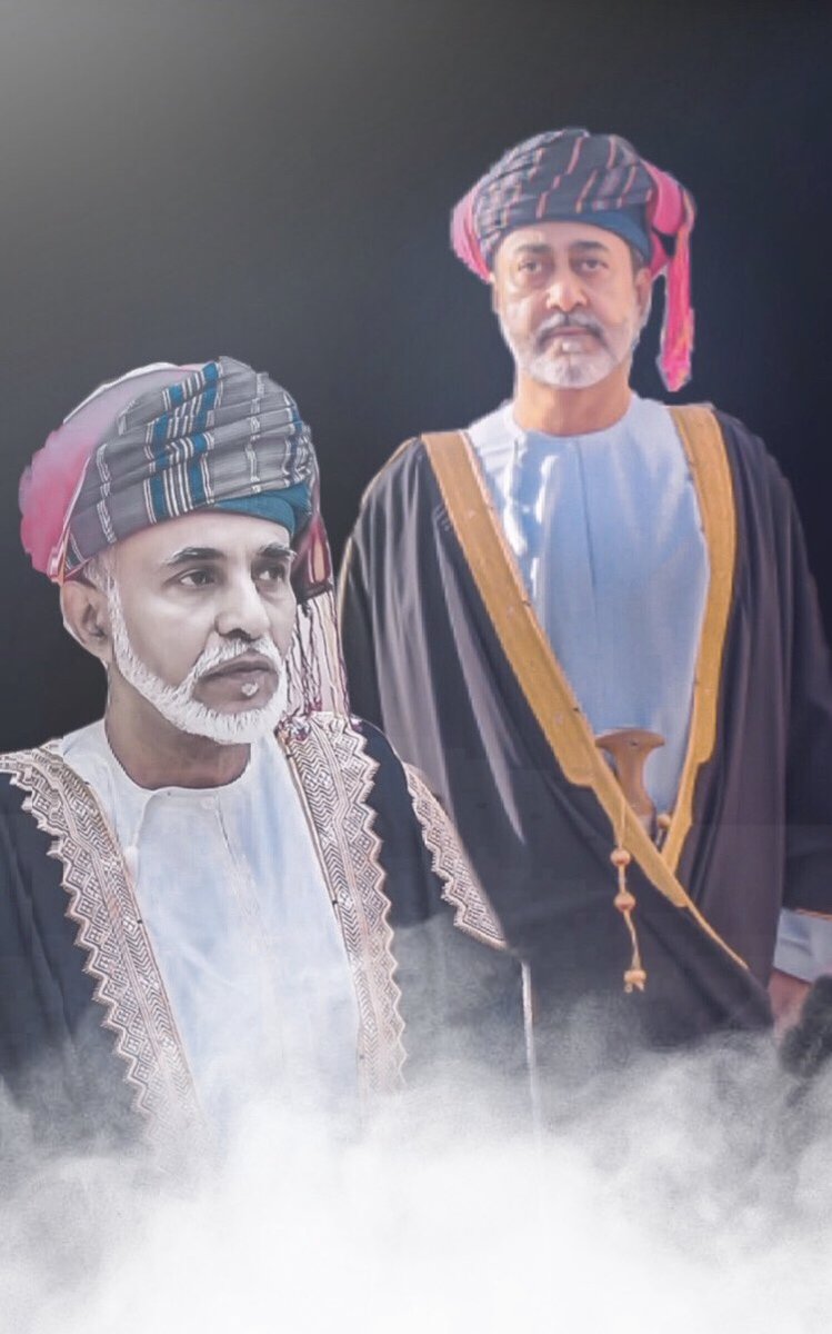 وفاء لقابوووس ❤️ ولاء لهيثم 🤍 #عمان_تحتفي_باليوم_الوطني