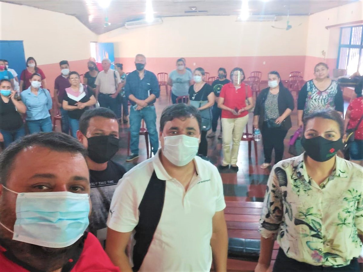 CenCarVolante's tweet photo. Organizamos una reunión con propietarios de posadas, hoteles y servicios generales del distrito de Carmen del Paraná, con la secretaria de turismo de Itapúa Verónica Stéfani, sobre este importante evento del Campeonato Nacional de Rally en nuestra comunidad el 5/6 de diciembre. https://t.co/d5Uh6fkFVE