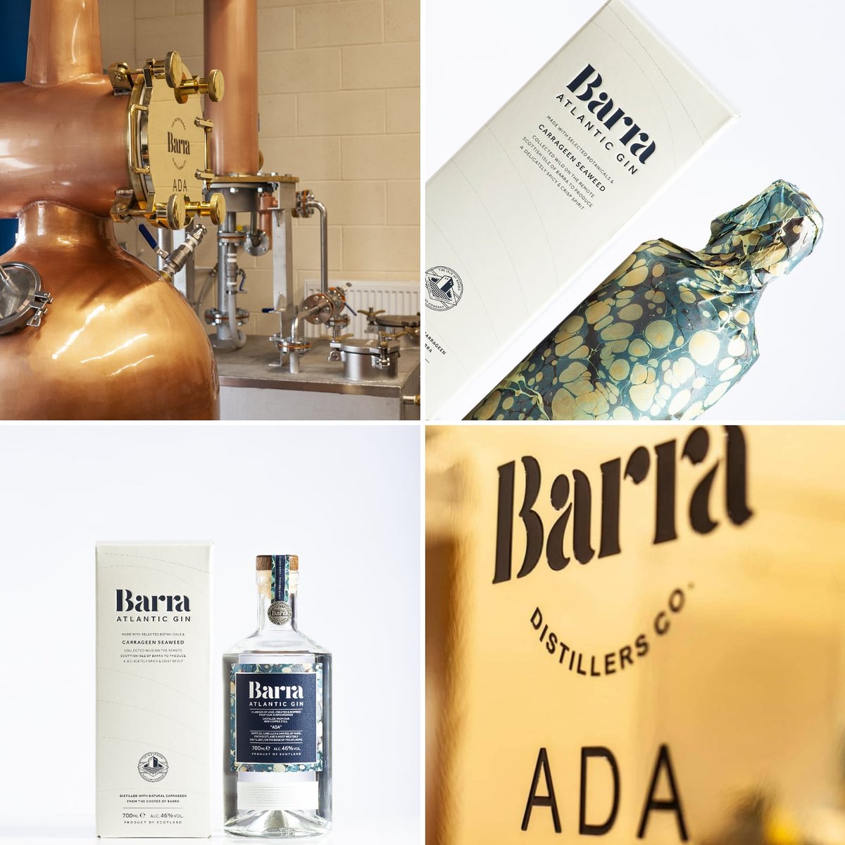 Our first release from our new copper still is ready to order from our brand new website.

Isleofbarradistillers.com

Delivery is free for any orders within the UK.

Here's to Ada ❤️