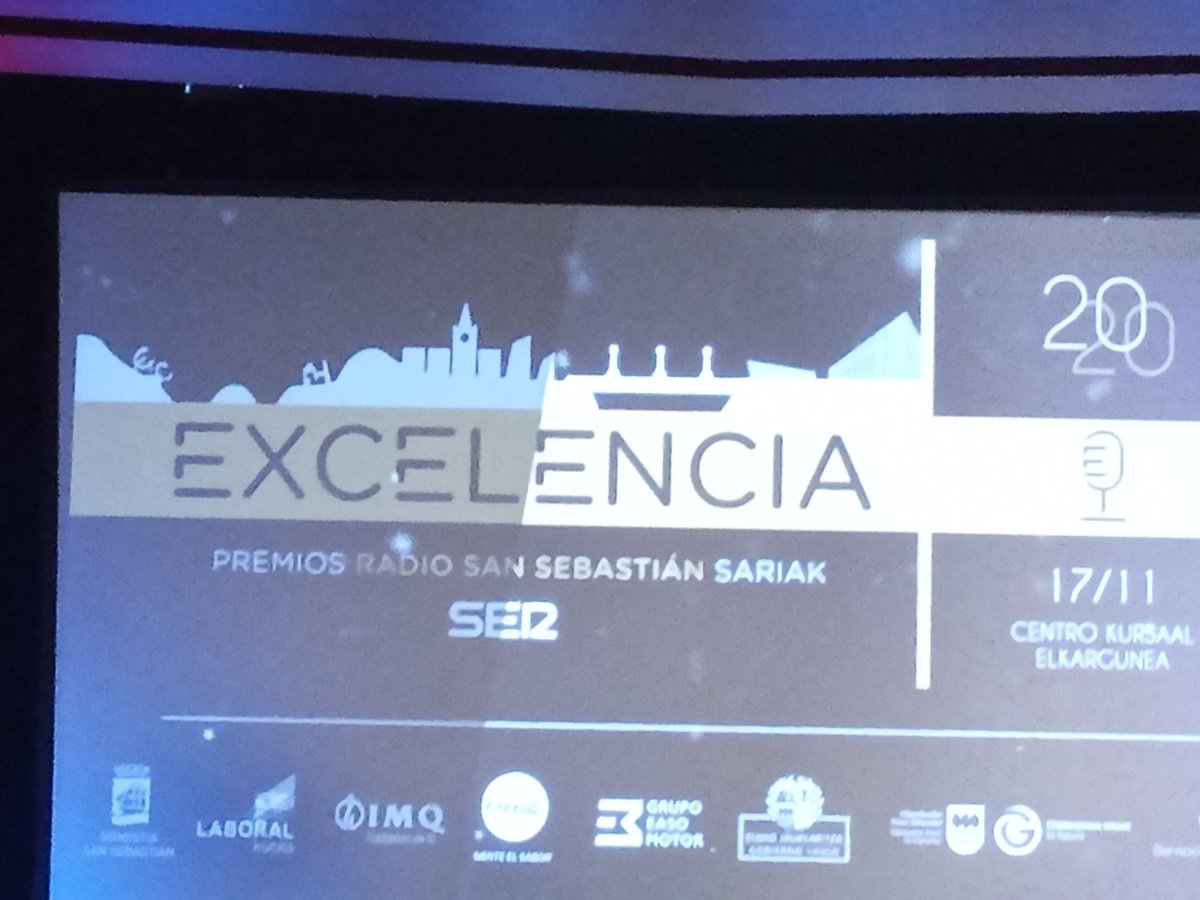 BaGeraComercio's tweet image. Acudimos a la entrega de #premiosexcelencia2020 de @ssebastianradio  
Zorionak a todos los premiados 👏👏👏
@cadecadena @Dendartean @abarinformatica  @Eskubitwo2