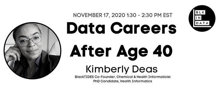 Data Careers After Age 40 has started nowwwww! Tune in!!!!! #BlackInDataWeek
