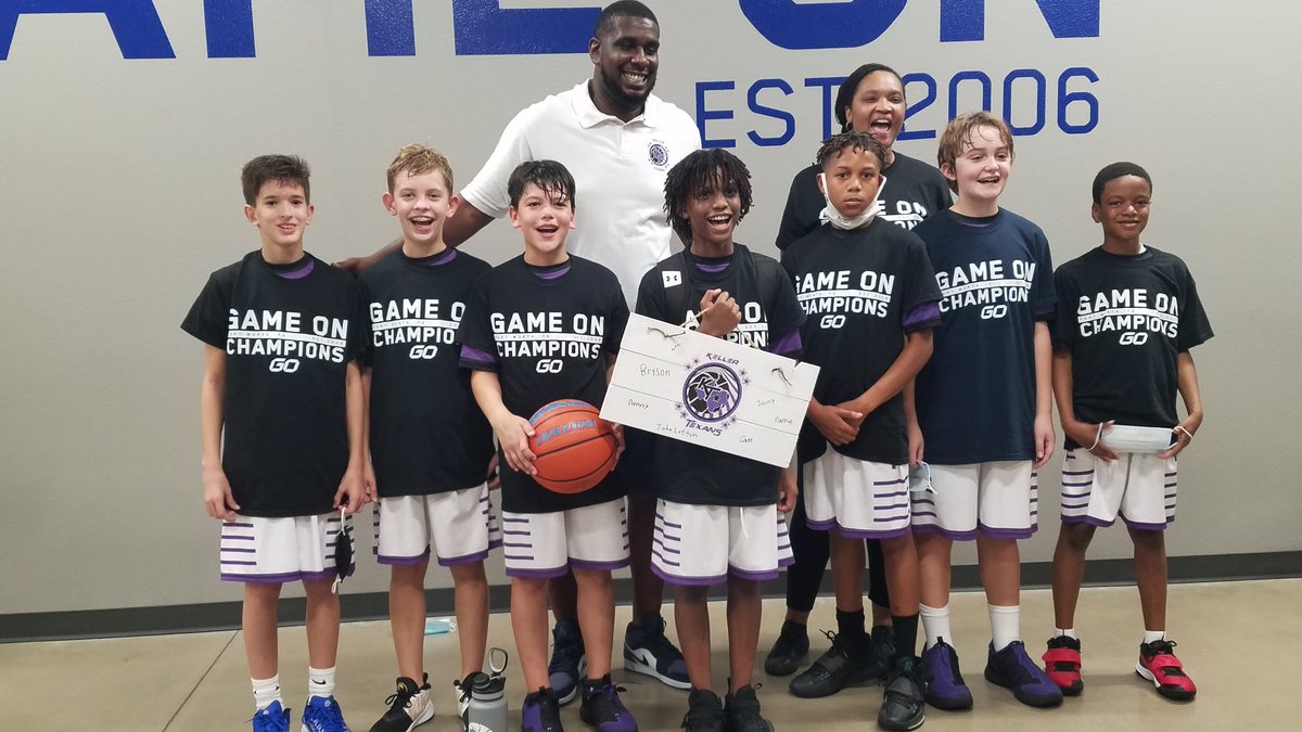 Kellertexansbb's tweet photo. Congratulations to our 5th grade boys on winning back to back championships @gameoncomplexfw Fall and Winter league. #wearekellertexans #kellertexansbasketball https://t.co/GlOGZEbedS