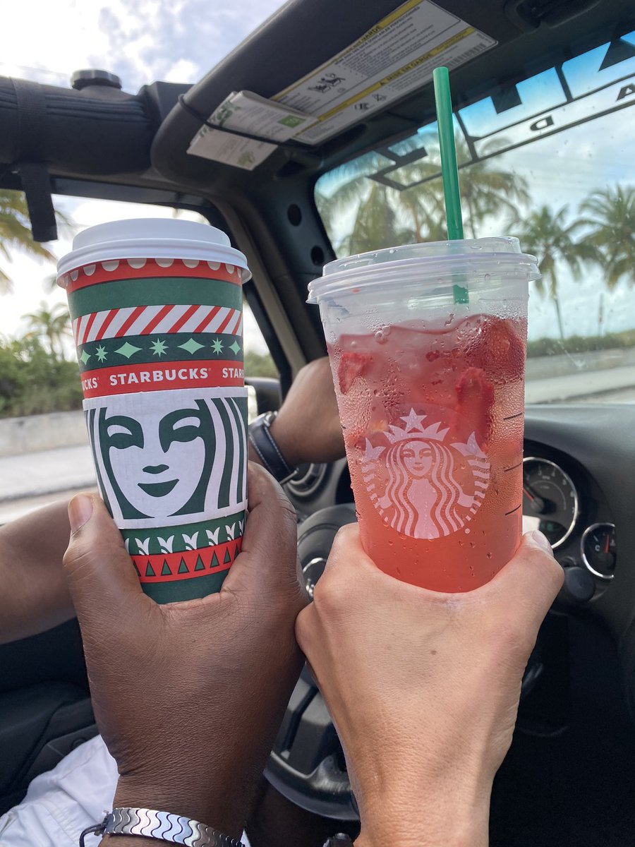 RealEstateBuzz's tweet photo. Thank you @Starbucks for jump starting our morning •
•
•
•
#ToplessInKeyWest
#LadyInPearls
#JeepLife
#Starbucks
#JeepWrangler
#Wrangler
#Since1941 
#Fuel
#JeepNation
#Livinmybestlife
#WorkHardPlayHard
#StephanieSellsTampa
#RealtorLife
#SellingTampaBay https://t.co/Ep8aI5XDNB