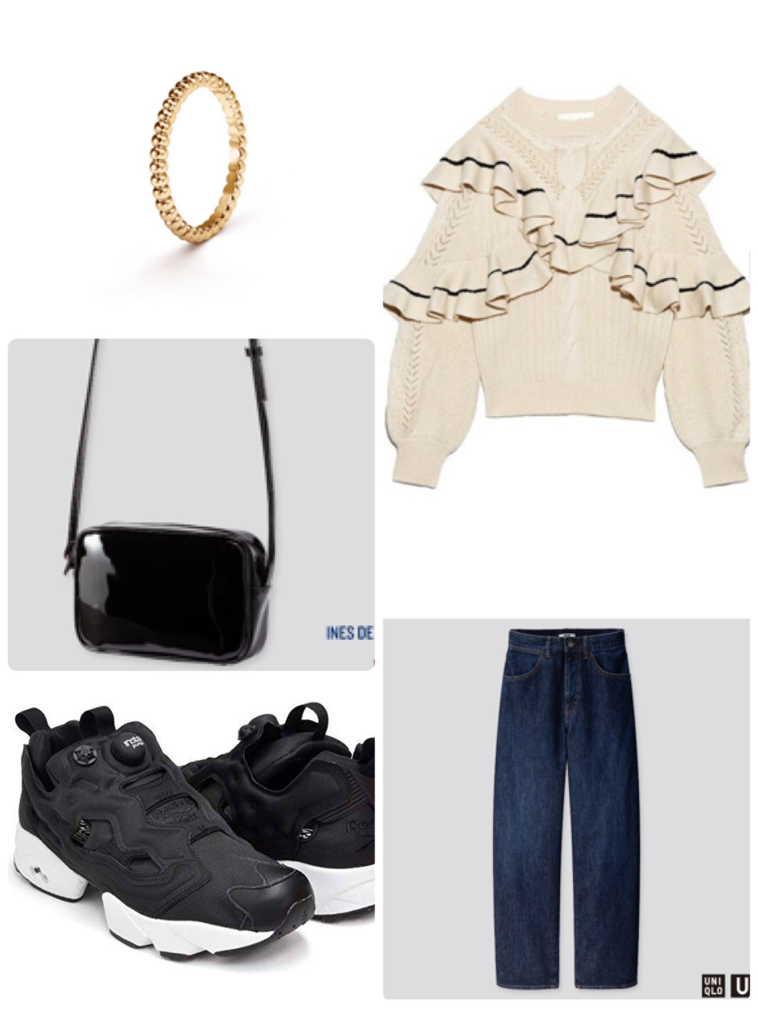 せり様専用 C8607 ボウタイニット×ライトデニムコーデ 最短翌日到着