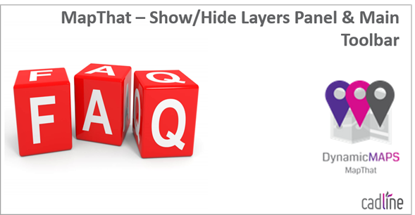 DynamicMaps's tweet photo. MapThat – Show/Hide Layers Panel &amp; Toolbar

Question: Can you control if the Layers Panel and Main Toolbar are hidden at Project Startup?

Answer: https://t.co/1dE3XAg6qH

#MapThat #DynamicMAPS https://t.co/soL31y4Ocw