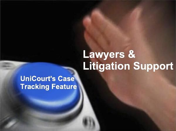 UniCourtInc's tweet image. Need to keep tabs on new #litigation involving your clients, but don’t want to scour court databases every day for updates? @UniCourtInc’s automated #CaseTracking gives you real-time case alerts to uncover new business opportunities.

 #LegalMemes #LawMemes #LawTwitter #LegalTech