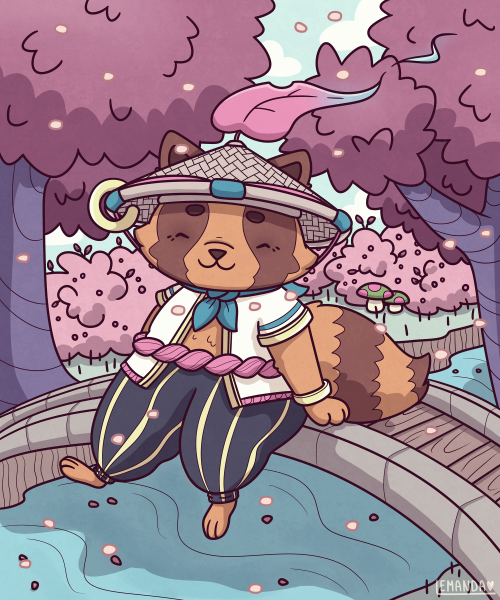 AvaineQuinn's tweet photo. Armed & ready 🎯
#teemo #spirit #blossom #LeagueOfLegends #spiritblossom #fanart #digitalart | #Artist: #lemanda https://t.co/8hko7K3NyT