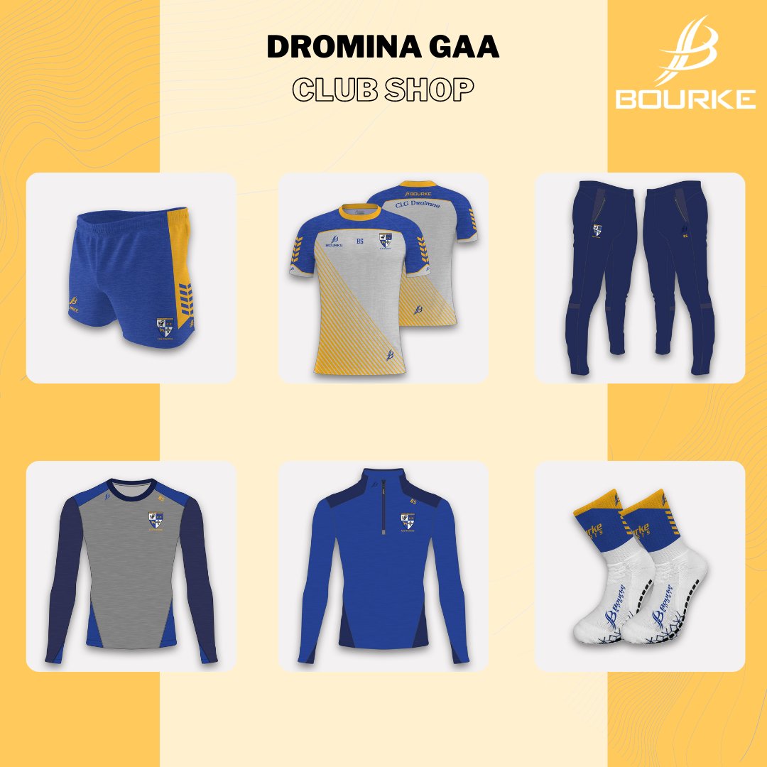 Club Shops now available on 𝐛𝐨𝐮𝐫𝐤𝐞𝐬𝐩𝐨𝐫𝐭𝐬.𝐢𝐞 🎁 Great Christmas presents for all those die-hard club fans out there 💪 Or treat yourself to your very own personalised club item 🎁<a href="/eireogannacart1/">Eire Og Annacarty GAA</a> <a href="/Drom_Camogie/">Drom & Inch Camogie</a> <a href="/DrominaGAA/">Dromina GAA</a>