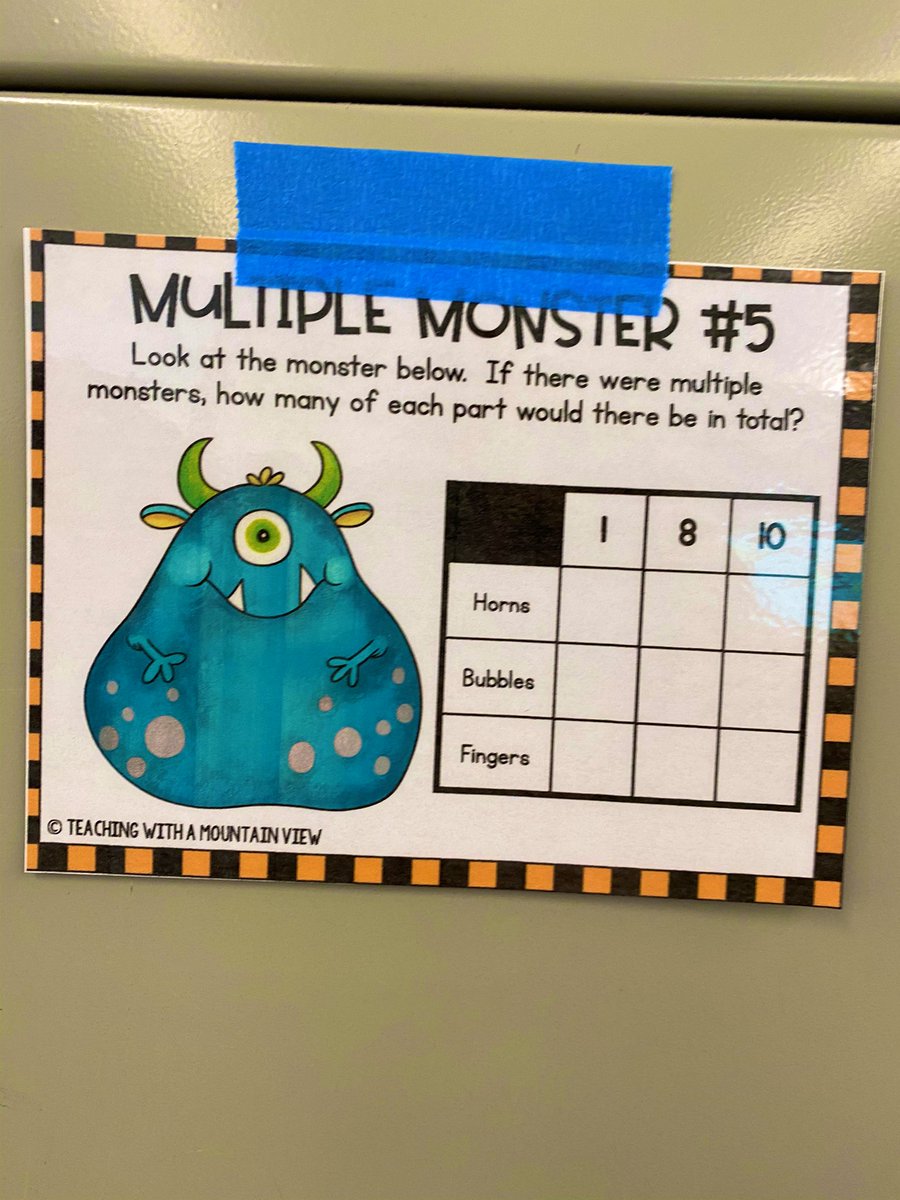 AmandaSteel12's tweet photo. Ss are up and moving while learning in Mrs. McElroy’s classroom! The kiddos were so excited to explain their task cards! @WestchaseWizard @HCPSElemMath1 https://t.co/EgiSdZyuHX