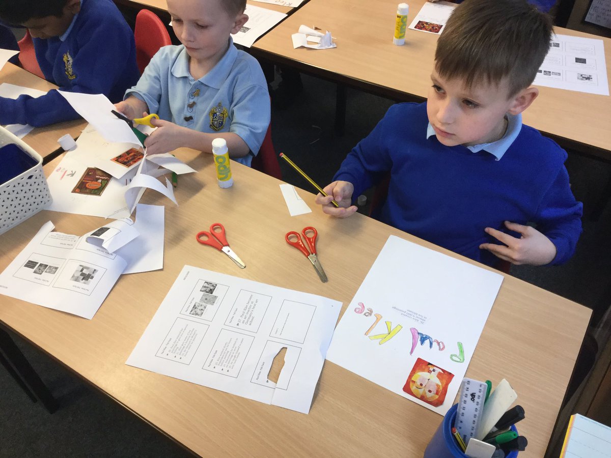 LSTMrsC's tweet photo. Who is Paul Klee? Creating mood boards exploring the work of Paul Klee #stpsart https://t.co/1J6OdXKpKH