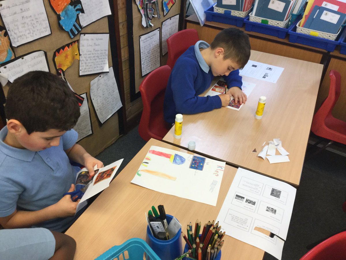 LSTMrsC's tweet photo. Who is Paul Klee? Creating mood boards exploring the work of Paul Klee #stpsart https://t.co/1J6OdXKpKH