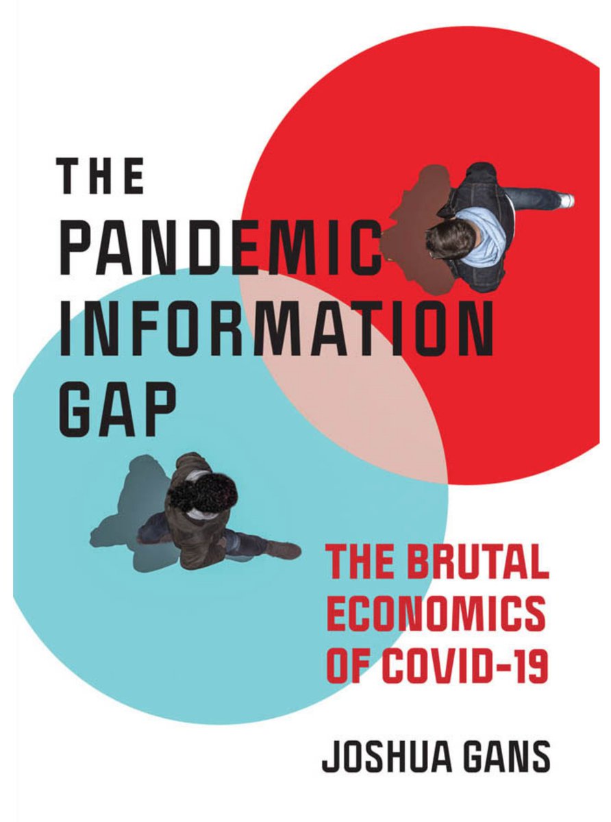 NB Economics 📚 (@newbooksecon) on Twitter photo "At their heart, pandemics are an information problem. Solve the information problem and you can defeat the virus."
Tune in as <a href="/joshgans/">Joshua Gans</a> joins <a href="/timjgwynnjones/">Tim Gwynn Jones</a> to fill us in on THE PANDEMIC INFORMATION GAP: The Brutal Economics of COVID-19 (<a href="/mitpress/">The MIT Press @mitpress.bsky.social</a>) ↙️
newbooksnetwork.com/the-pandemic-i… "At their heart, pandemics are an information problem. Solve the information problem and you can defeat the virus."
Tune in as <a href="/joshgans/">Joshua Gans</a> joins <a href="/timjgwynnjones/">Tim Gwynn Jones</a> to fill us in on THE PANDEMIC INFORMATION GAP: The Brutal Economics of COVID-19 (<a href="/mitpress/">The MIT Press @mitpress.bsky.social</a>) ↙️
newbooksnetwork.com/the-pandemic-i…