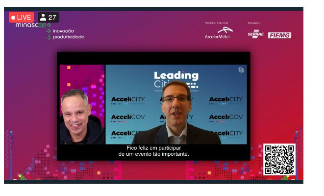 Right Now... I am proud to be showcasing with Renato de Castro a few of <a href="/LeadingCities/">LeadingCities</a>' extraordinary 2020 #AcceliCITY finalists right now at #Minascon in Brazil.
<a href="/CarbonUpcycling/">Carbon Upcycling Technologies</a> <a href="/MicroeraPower/">MicroEra Power</a> #Sensagrate 

#smartcities