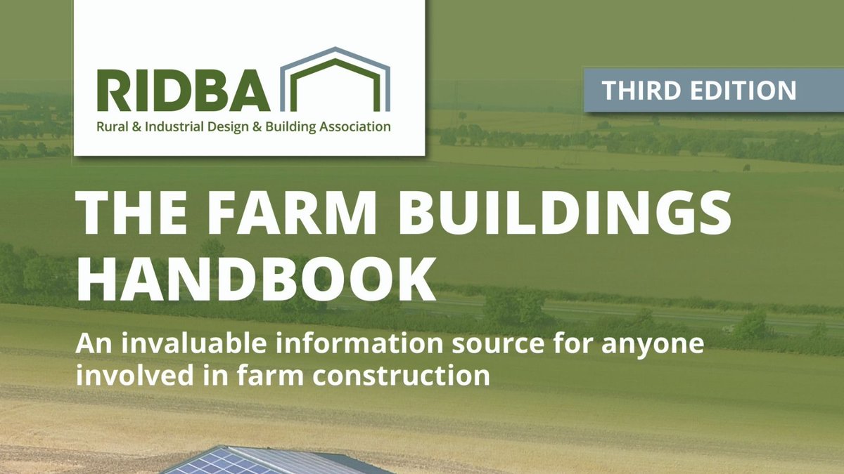 The Farm Buildings Handbook is a vital reference for farmers and estate managers considering constructing or maintaining their structures. It will guide you through the preparations of a build project, the law &amp; regulations and into construction technology bit.ly/2Illx6o