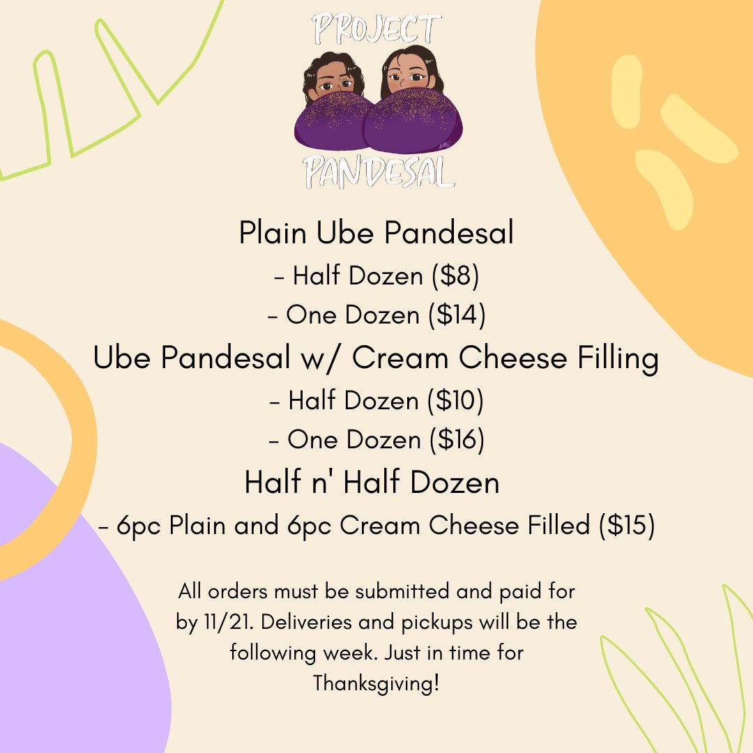 eerriinn's tweet photo. Pandesal for Philippine Typhoon Relief efforts! Order form will be up later today at noon. Follow us at project.pandesal on insta! https://t.co/2P7Pw7wmYt