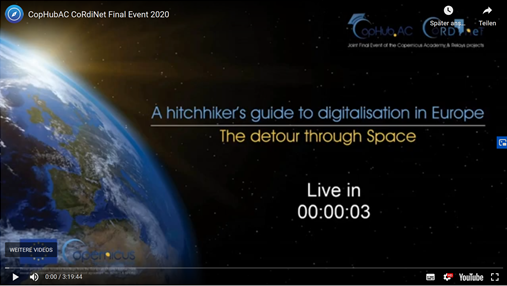For those who missed the final CopHub.AC - CoRdiNet dissemination event, recording is now available:
cophub-ac.eu/presentation-v…

 #Copernicus #CopernicusAcademy #CopernicusRelays 
<a href="/CopernicusEU/">Copernicus EU</a> <a href="/WomenCopernicus/">Women in Copernicus</a> <a href="/CordinetB/">CoRdiNet</a>