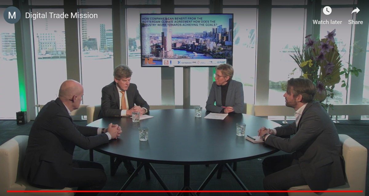 NBSOTexas's tweet photo. How companies can benefit from the Rotterdam Climate Agreement? How does the industry work towards achieving the goals? Discover in our round table and Q&amp;A session #trademissionenergy2020 #NLintheUSA #NBSO #energy20 #Houston #Rotterdam #WhyTexas #energytransition https://t.co/nGrQWXIxGl