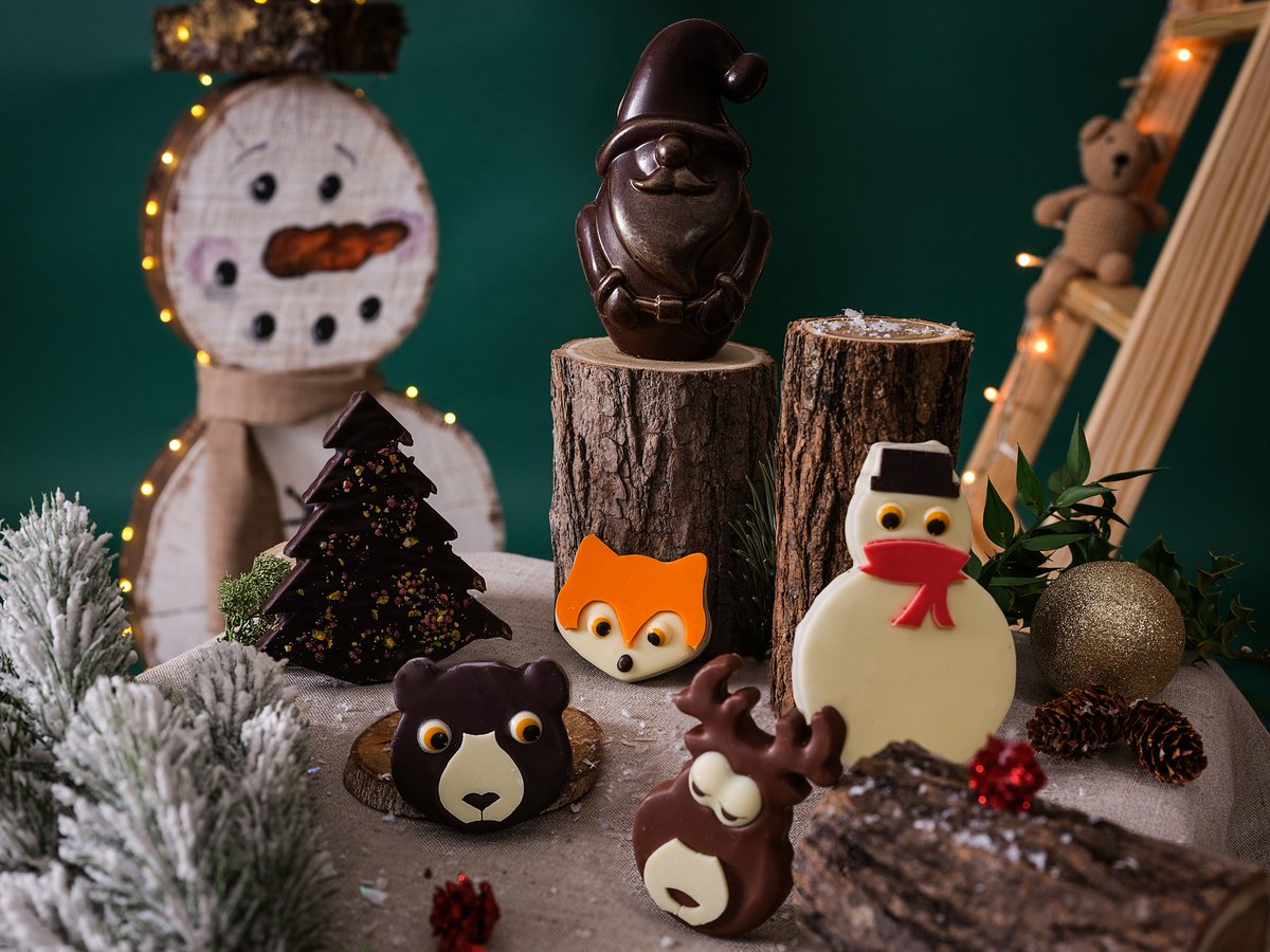 On en rêvait, <a href="/Atelierduchoco/">L'Atelier du Chocolat</a> l’a fait… Optez pour un Bouquet de chocolat qui vient satisfaire la gourmandise de tous vos salariés ou collaborateurs et de leur famille. Un plaisir à offrir toute l’année et particulièrement bien vu pour les fêtes de fin d’année. 😋