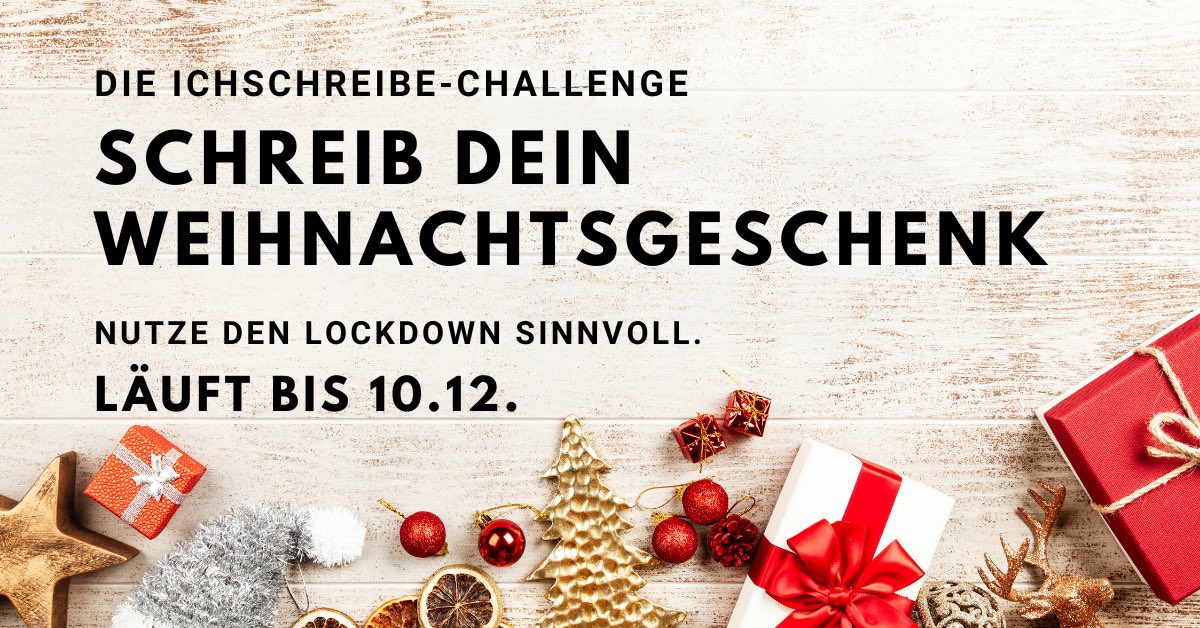 ichschreibe_at's tweet photo. Nutze den #Lockdown für dich. Bleibe #aktiv. Tu was für dich und deine Liebsten.

https://t.co/eKVphALqON

#weihnachtsgeschenk https://t.co/6LX8czkLsp