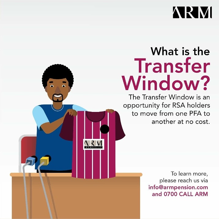 armengage's tweet photo. Heard the buzz around the Transfer Window? Here's what it means.
To know more, please send us an email to info@armpension.com or visit https://t.co/Uo4qa3UfPi
#TomorrowIsLookingGood #Pension #PensionFundManager https://t.co/aXzBCWP1Il