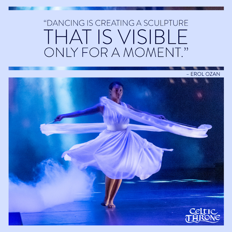 celtic_throne's tweet photo. "Dance is creating a sculpture that is visible only for a moment." --Erol Ozan. #TuesdayThoughts #CelticThrone #ContemporaryDance https://t.co/tU002SqMRv