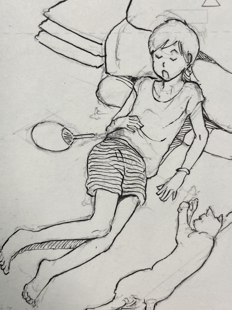 懐かしいのでできた。ひたすら寝てるの。願望……。 