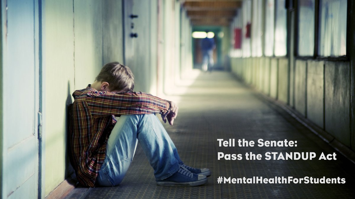 sandyhook's tweet photo. A recent survey indicated a shocking 50% of youth have had suicidal thoughts within the past few months. We need urgent action to prevent tragedy and keep our students safe. Tell the Senate: Pass the #STANDUPAct! https://t.co/SGx9bkAkKH

#SHPAction #MentalHealthforStudents https://t.co/huD6WA91zK
