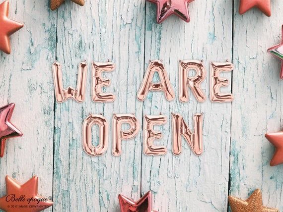 WE ARE OPEN 🤩

Come see us at 10am-6:30pm
