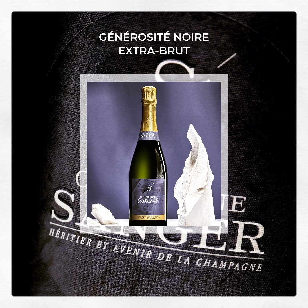 Our cuvée Générosité Noire rewarded recently by @hkiwsc is now an Extra-Brut. A cuvée rich in aromas of yellow and compotted fruits, a dosage at 4g.