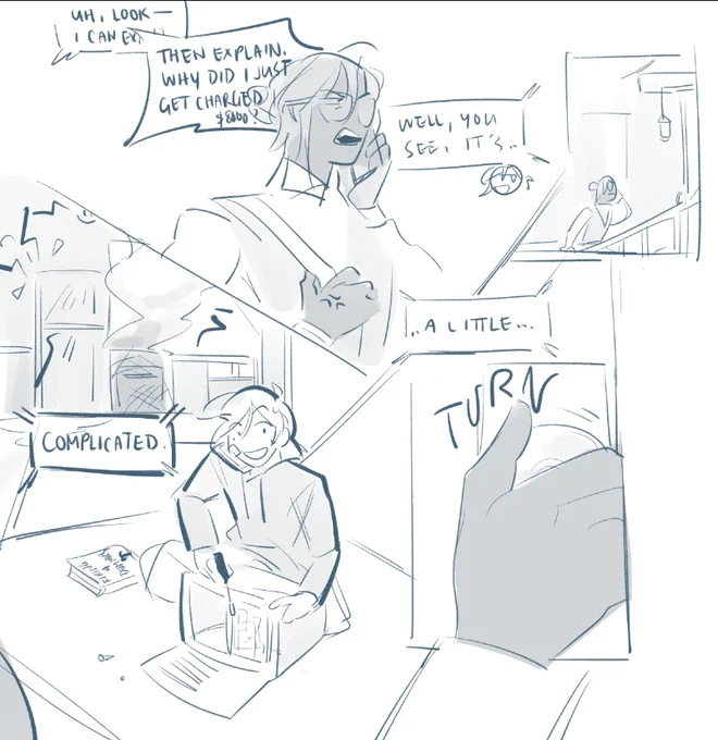 and they were roommates! (oh my god they were roommates) 