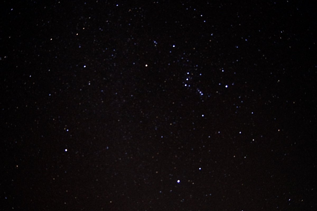 assy_27th's tweet photo. この間の星空
雲ひとつなくて冬の天の川まで
肉眼で分かるレベルでした https://t.co/8l9TGLa7Vf