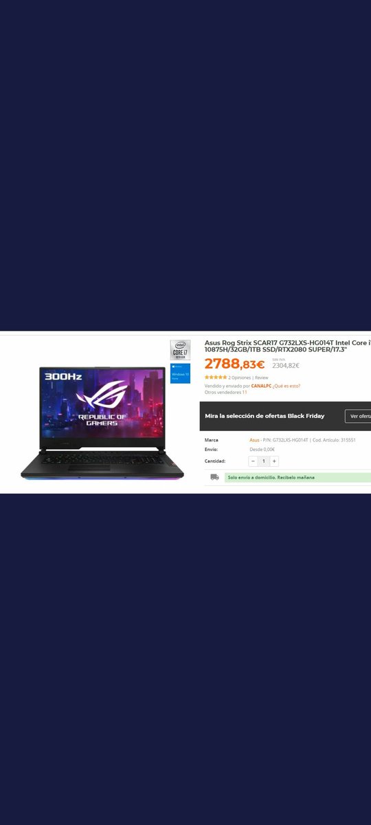 Ximohorn's tweet photo. @pccomponentes @ASUS_ib #GoBlackFridayDePcComponentes Con este podría jugar al buscaminas y lo que surja... https://t.co/W3CCgZA9RW