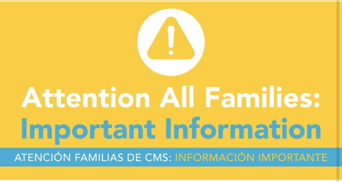 ghswildcat's tweet photo. Please complete the Transportation Enrollment Form before Monday, November 30 to let CMS know how your student will attend school during second semester – either in-person or remote – and if your student needs CMS yellow bus transportation. https://t.co/UmyQlARqTK