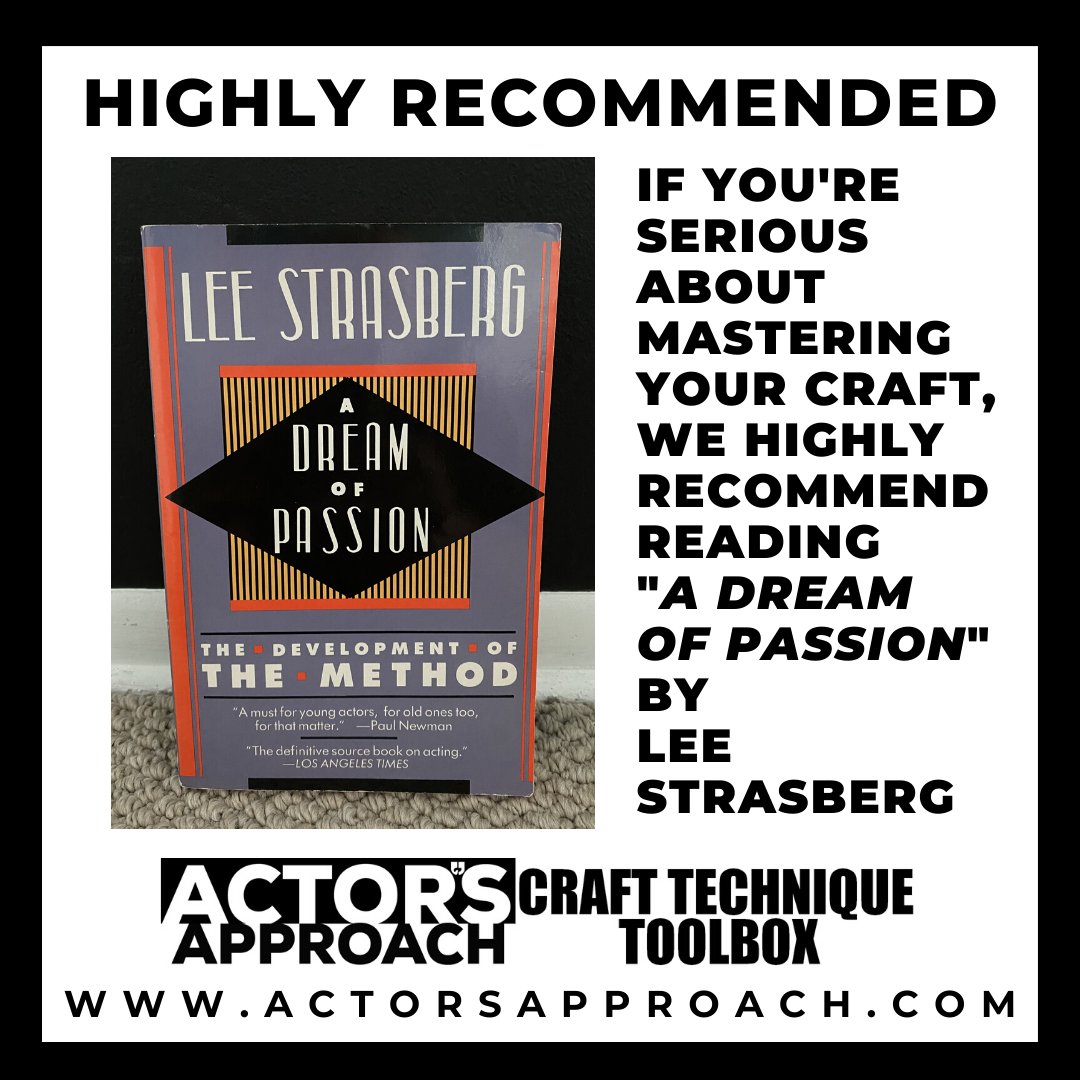 actorsapproach's tweet photo. Such an important book by 1 of the master teachers of our beautiful craft.
I encourage every actor to read this book.
Stay safe my fellow travelers,
The Actor's Approach Craft Technique Toolbox
https://t.co/pZbuA8tADS
#leestrasberg #strasbergmethod #methodacting https://t.co/EiJZj6FYKN