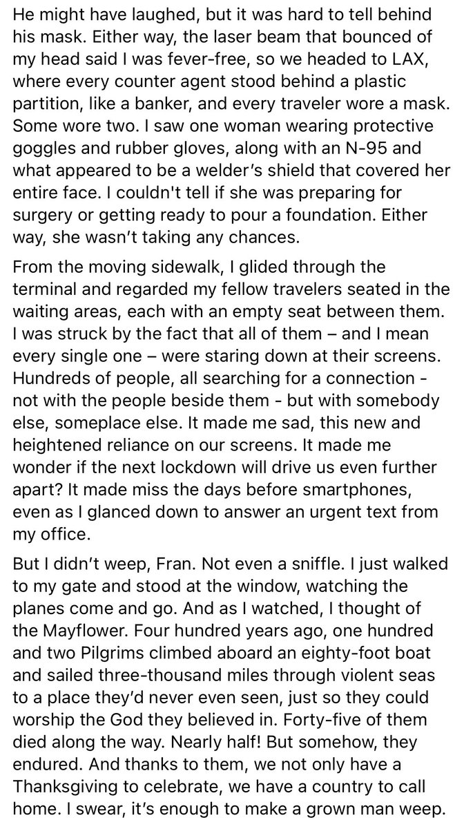 This from  @mikeroweworks is so, so good.