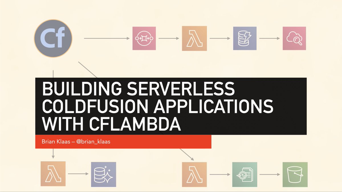 brian_klaas's tweet photo. At 11:40AM ET today, I’ll be introducing the new cflambda runtime for #AWS #Lamdba as part of this year’s #CFSummit2020! Come watch! https://t.co/gqdrNhGy6O https://t.co/QbnKYgOTCY