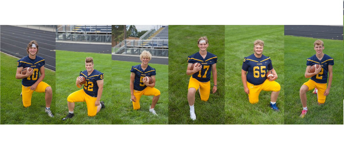 Congratulations to these 6 Cossacks for earning All-State Honors. #ONWARD