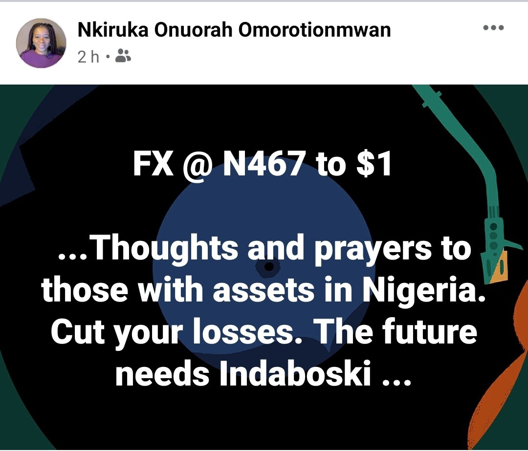 AishaYesufu's tweet photo. The greatest mistake i made is having all my investments in Nigeria and I hope someone learns from my foolishness. The first property I built in 2007 had yearly rent of 2m which was $12,500. After 10 years I increased the rent to 2.5M and today that is $5,353😭😭
Learn from me! https://t.co/qr8ILk3gso