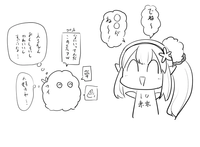(本人には言わないけどいつもこんな感じです) 