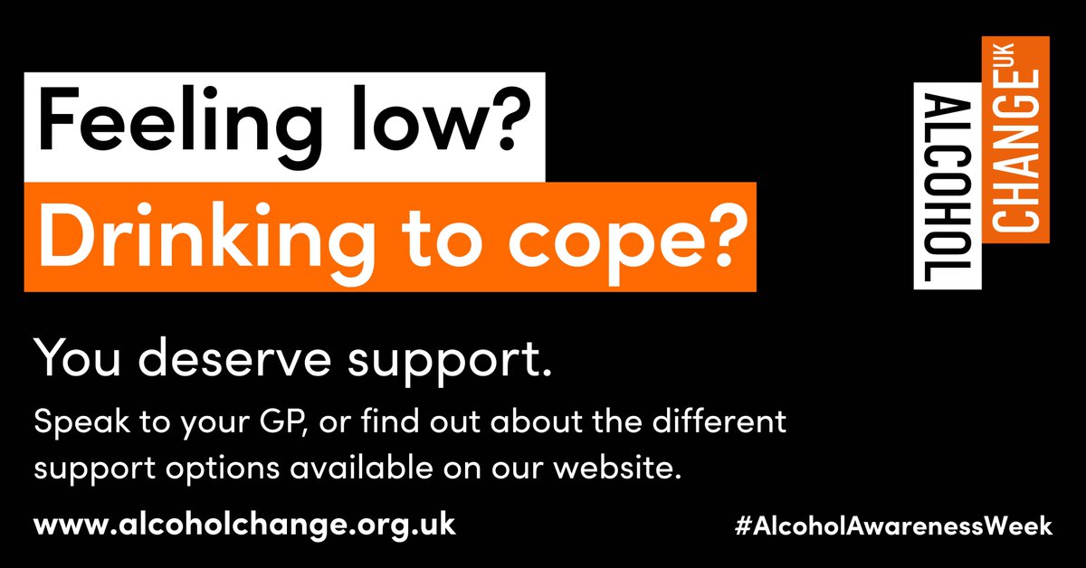 Taking steps to manage our drinking and look after our mental wellbeing has never been more important. Why not download the free Try Dry app to help you keep track and drink more healthily? alcoholchange.org.uk/get-involved/c… #AlcoholAwarenessWeek