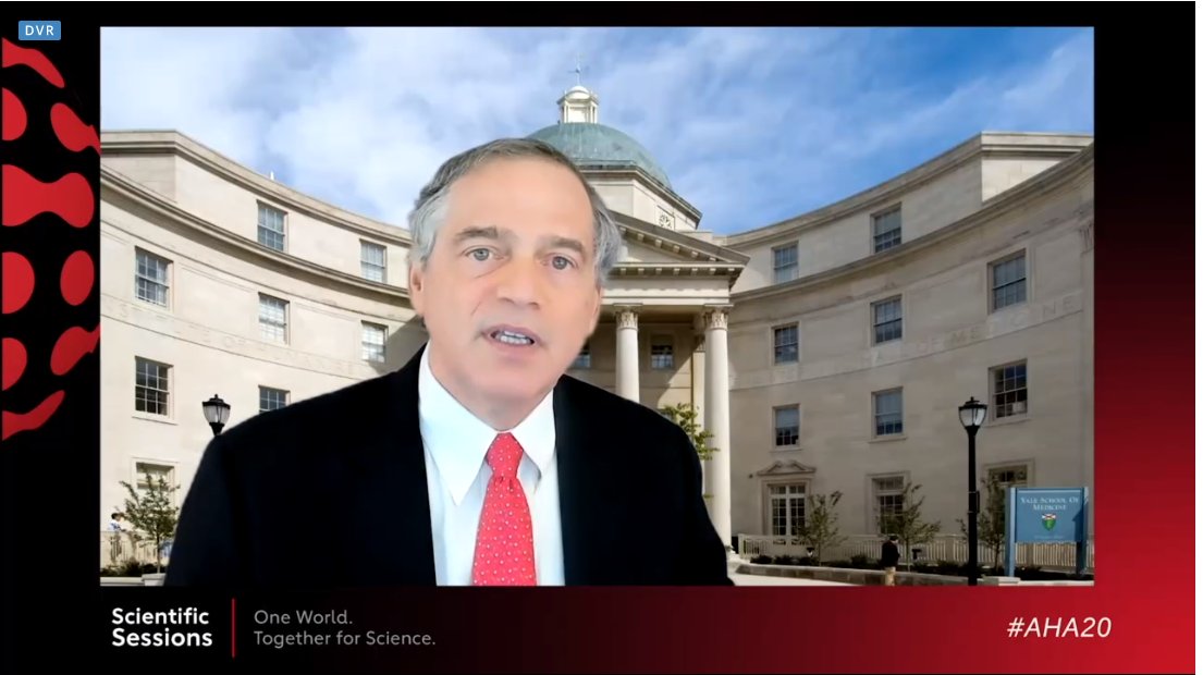 Congrats to @hmkyale @YaleMed, great mentor to frieds to many, first outcomes researcher to be awarded Distinguished Scientist Award at #AHA2020; speech could be found later at @CircOutcomes