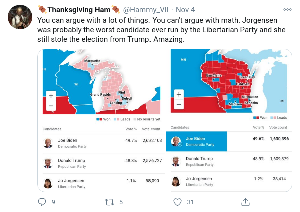 FREAKING JO JORGENSEN!!!!!PENNSLYGVANVIA!!!2/8