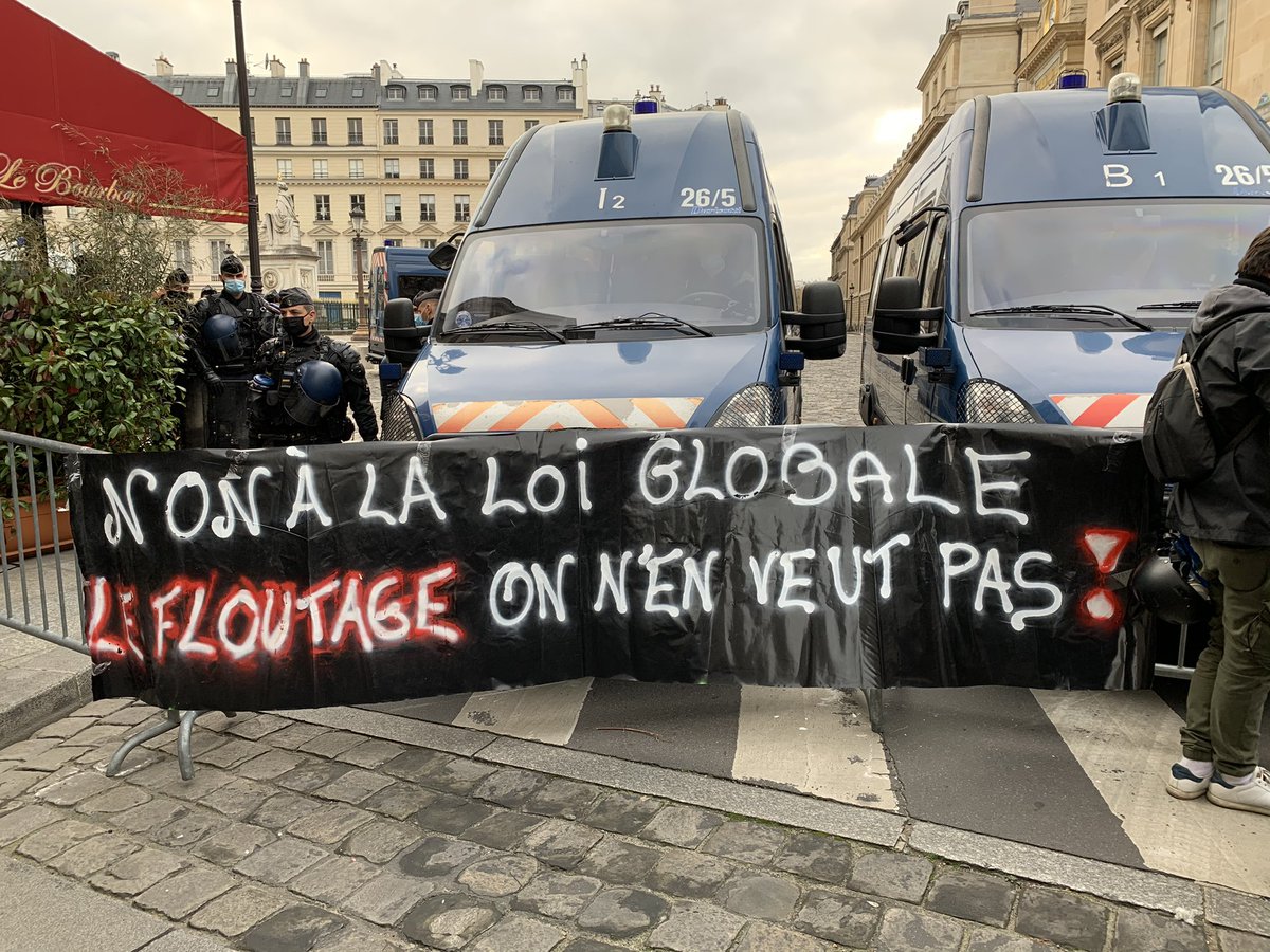 FredericPouchot's tweet photo. Rassemblement parisien contre la loi Sécurité globale : la mobilisation commence #AFP #PPLSecuriteGlobale https://t.co/EmOHMJtS7o